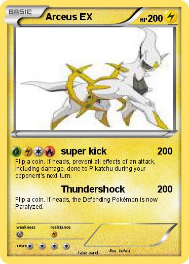 Pokemon Arceus EX
