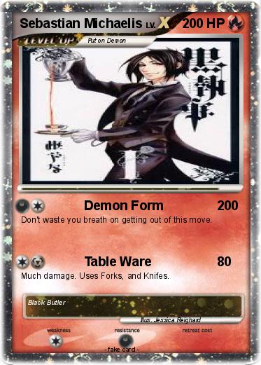 Pokemon Sebastian Michaelis