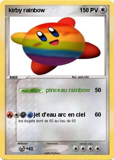 Pokemon kirby rainbow
