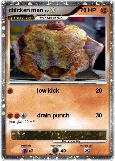 Pokemon chicken man