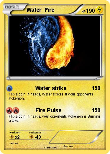 Pokemon Water  Fire