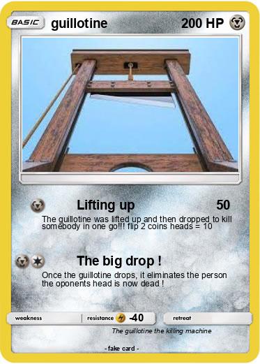 Pokemon guillotine
