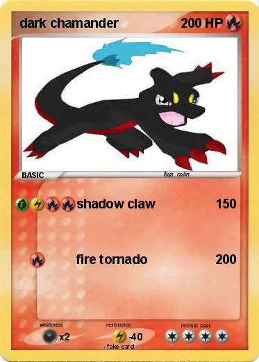 Pokemon dark chamander