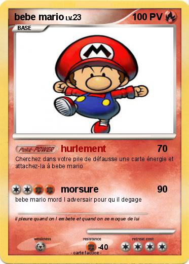 Pokemon bebe mario