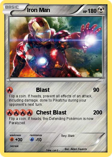 Pokemon Iron Man
