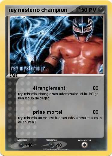 Pokemon rey misterio champion