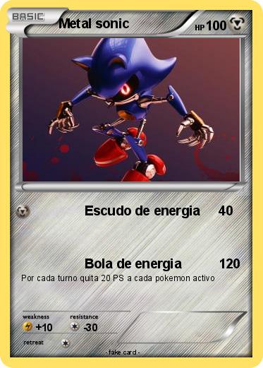 Pokemon Metal sonic