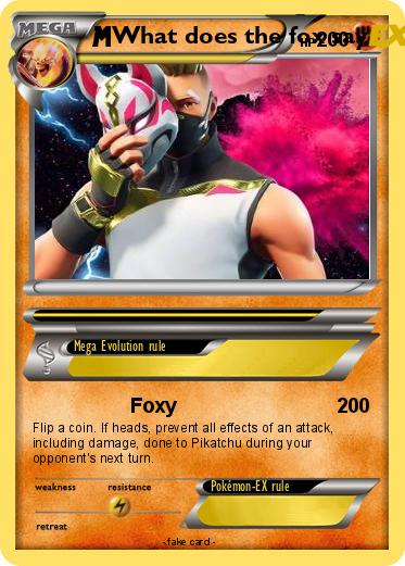 Pokemon What does the fox say