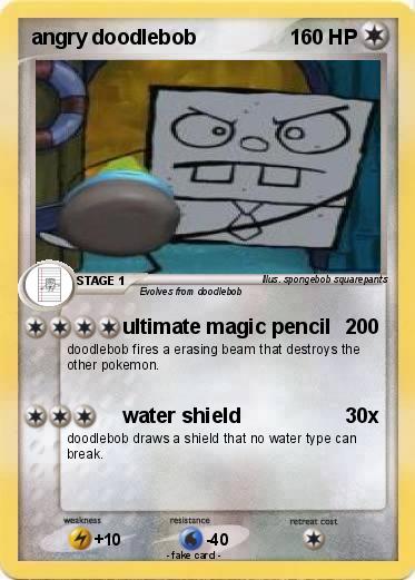 Pokemon angry doodlebob