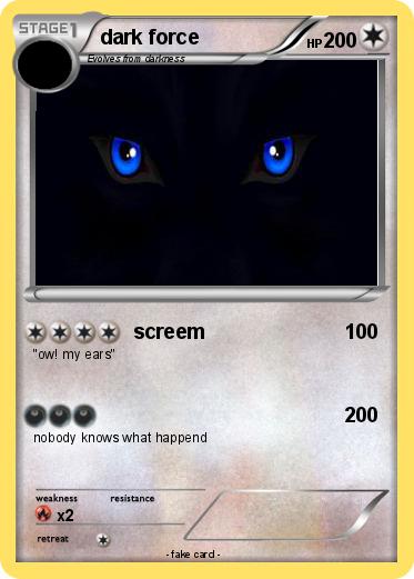 Pokemon dark force