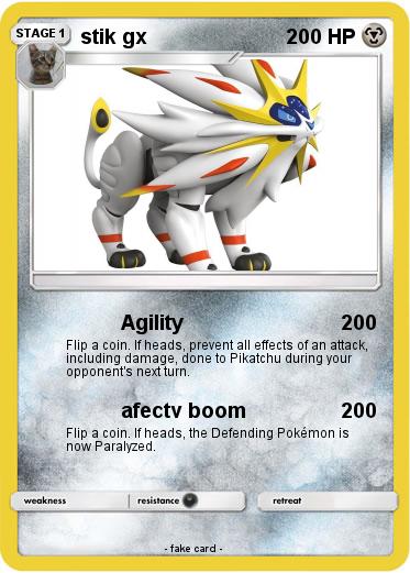 Pokemon stik gx
