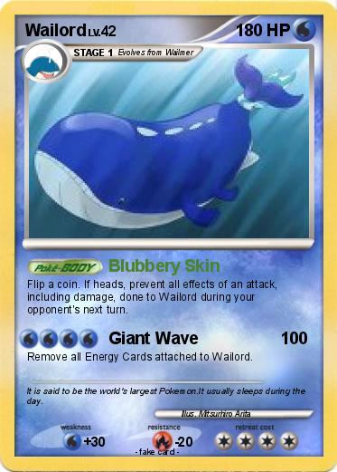 Pokemon Wailord