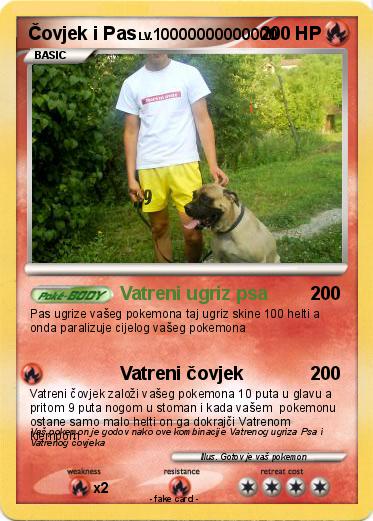 Pokemon Čovjek i Pas
