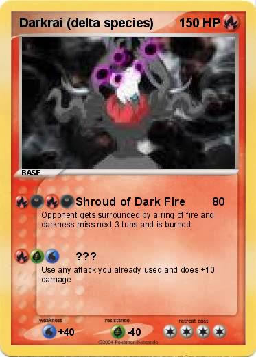 Pokemon Darkrai (delta species)