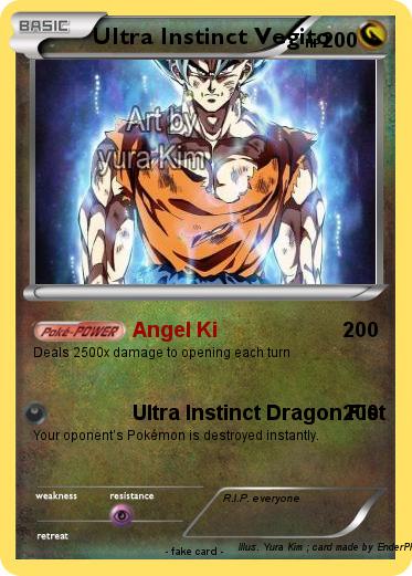 Pokemon Ultra Instinct Vegito
