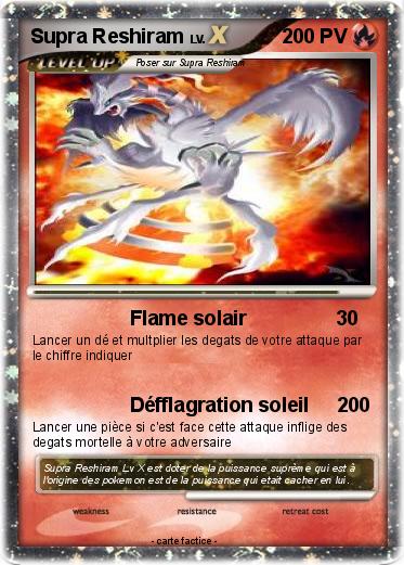 Pokemon Supra Reshiram