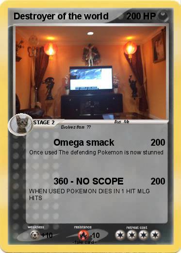 Pokemon Destroyer of the world