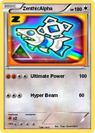Pokemon ZenthicAlpha