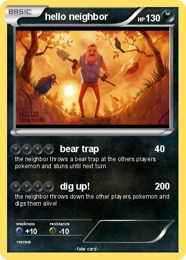 Pokemon hello neighbor