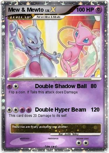 Pokemon Mew & Mewto