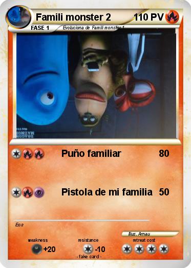 Pokemon Famili monster 2