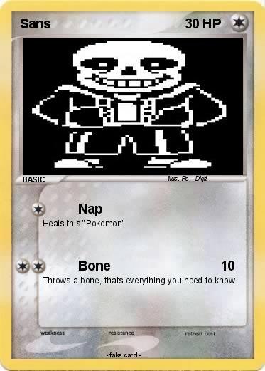 Pokemon Sans