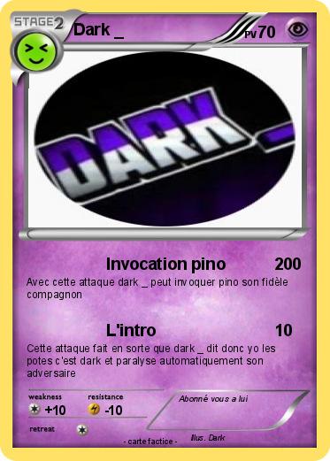 Pokemon Dark _