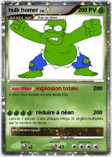 Pokemon hulk homer
