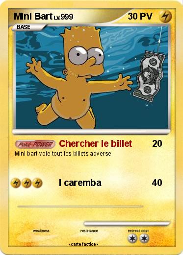 Pokemon Mini Bart