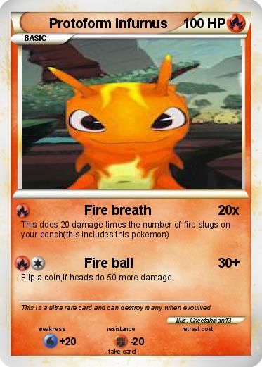 Pokemon Protoform infurnus