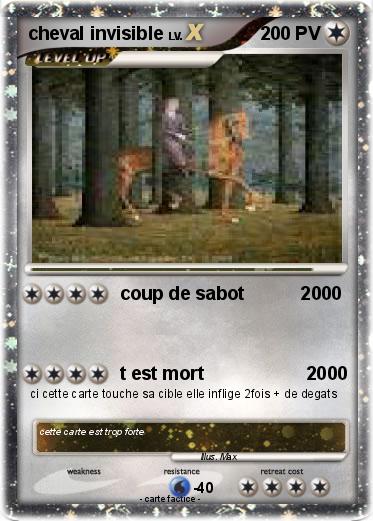 Pokemon cheval invisible