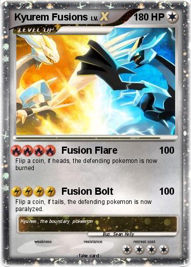 Pokemon Kyurem Fusions