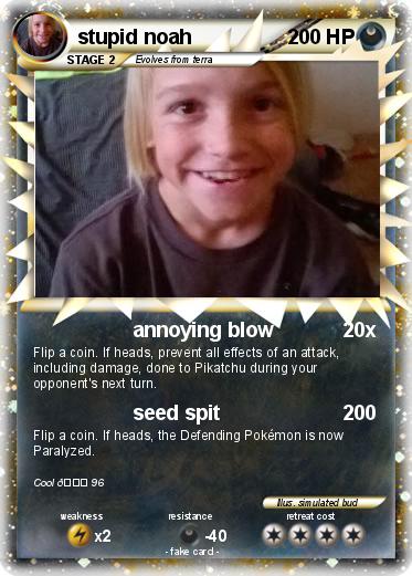 Pokemon stupid noah