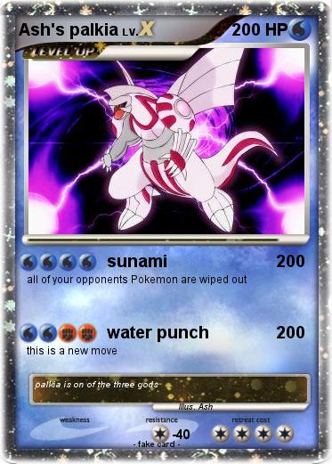 Pokemon Ash's palkia