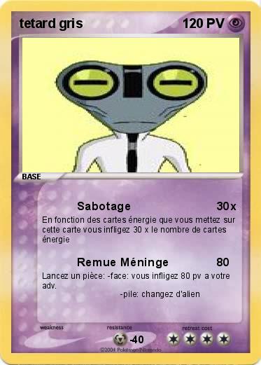 Pokemon tetard gris