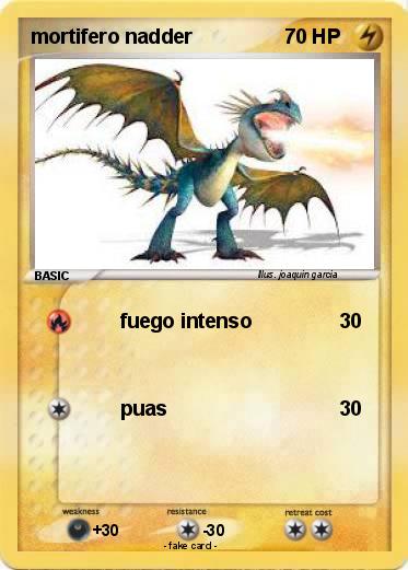Pokemon mortifero nadder