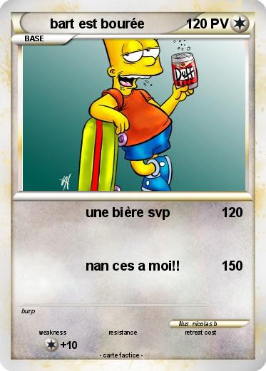 Pokemon bart est bourée