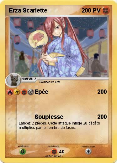 Pokemon Erza Scarlette