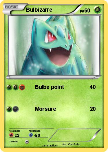 Pokemon Bulbizarre
