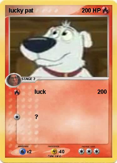 Pokemon lucky pat