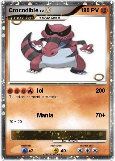 Pokemon Crocodible