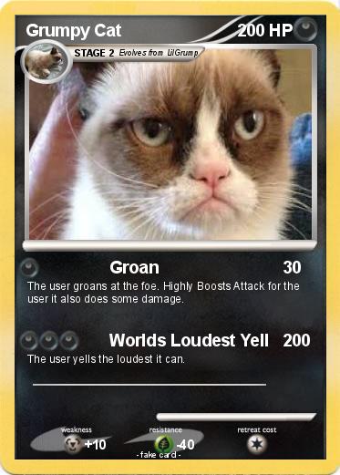 Pokemon Grumpy Cat