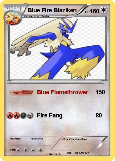 Pokemon Blue Fire Blaziken