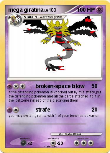 Pokemon mega giratina