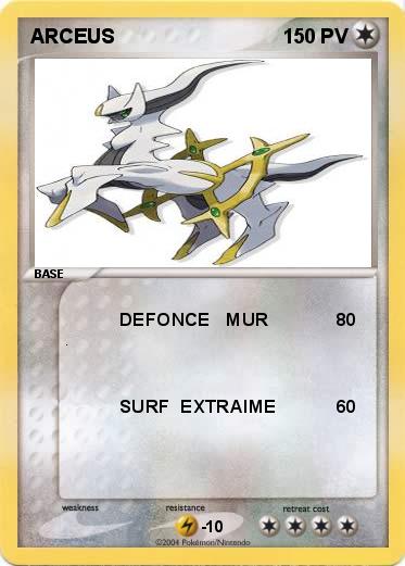 Pokemon ARCEUS