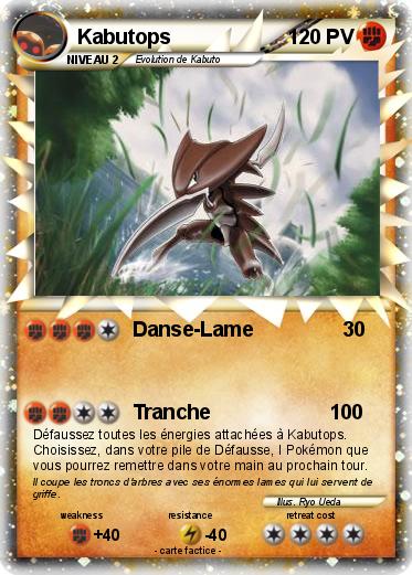 Pokemon Kabutops