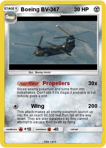 Pokemon Boeing BV-347