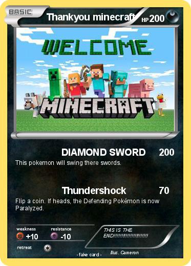 Pokemon Thankyou minecraft
