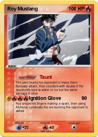Pokemon Roy Mustang