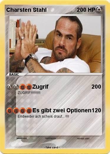 Pokemon Charsten Stahl